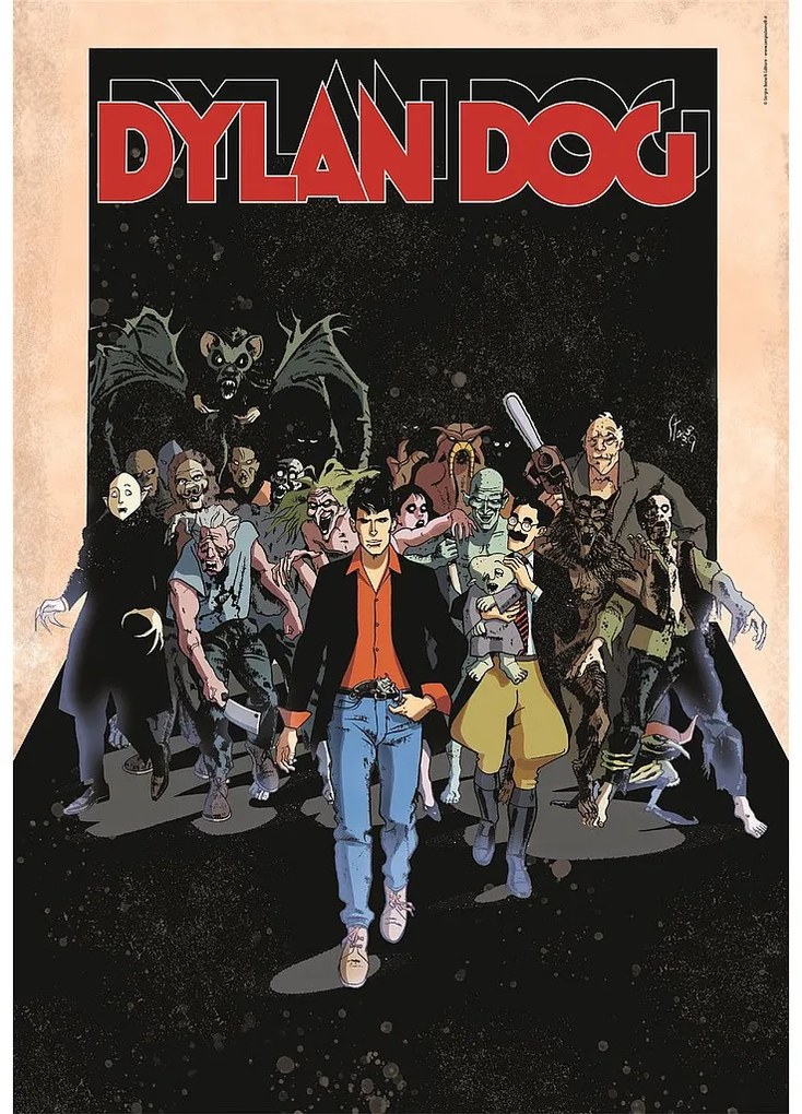 Dylan Dog Nightmare 1000 db-os Compact puzzle Clementoni