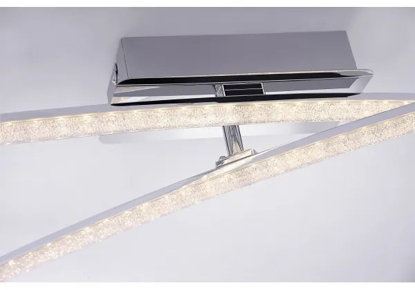 Leuchten Direkt 11292-17 - LED Felületre szerelhető csillár SIMON 2xLED/8W/230V fényes króm