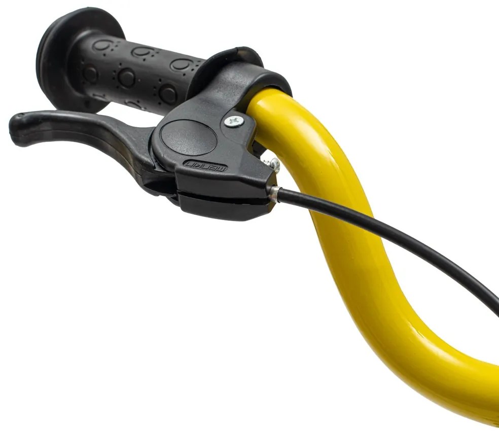 Gyerek futóbicikli fékkel Baby Mix Traveller fekete