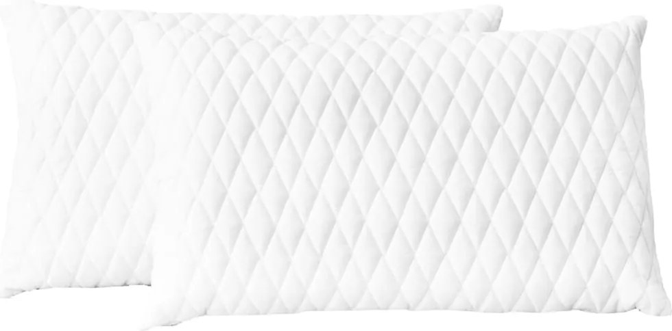 vidaXL 2 db memóriahabos párna 60 x 40 x 14 cm