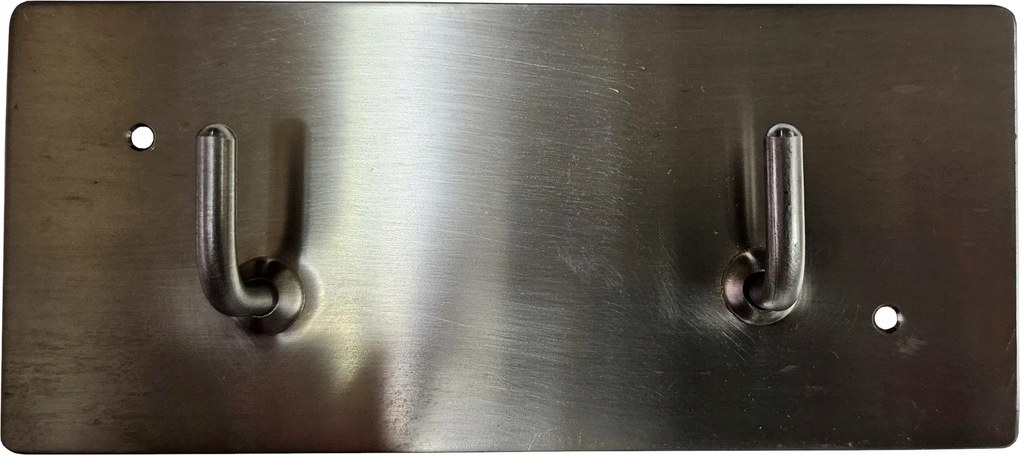 Dupla ruhaállvány rozsdamentes acélból