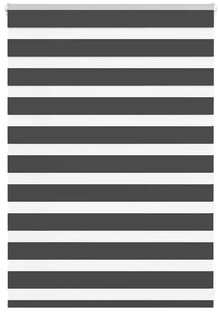zebrafüggönnyel fekete szövetszélesség 90,9 cm poliészter