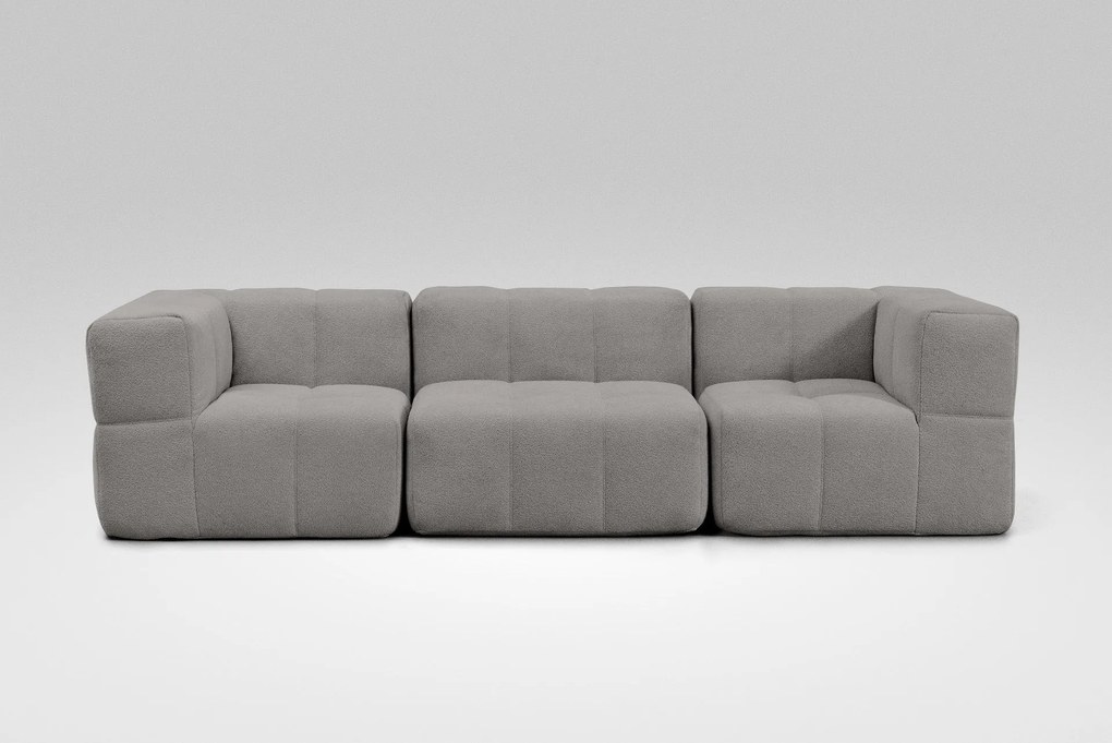 3 Teiliges Modulares Sofa – Grau
