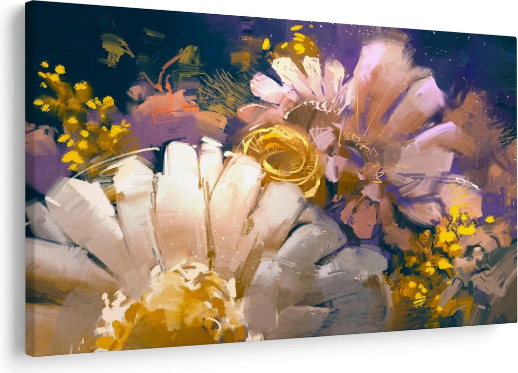 Virágok képe (90x60 cm)
