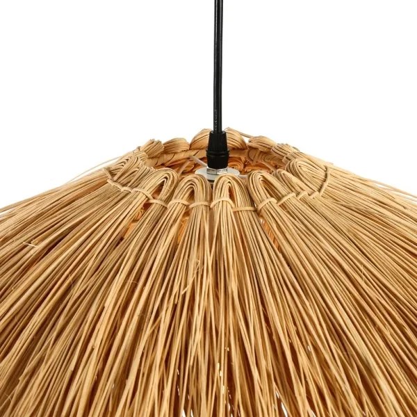 Immax 08272L - Csillár zsinóron NATURALEZA 1xE27/40W/230V átm. 55 cm rattan