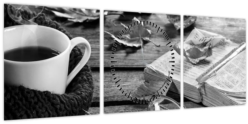 Kép - Egy nyugodt őszi nap (órával) (90x30 cm)