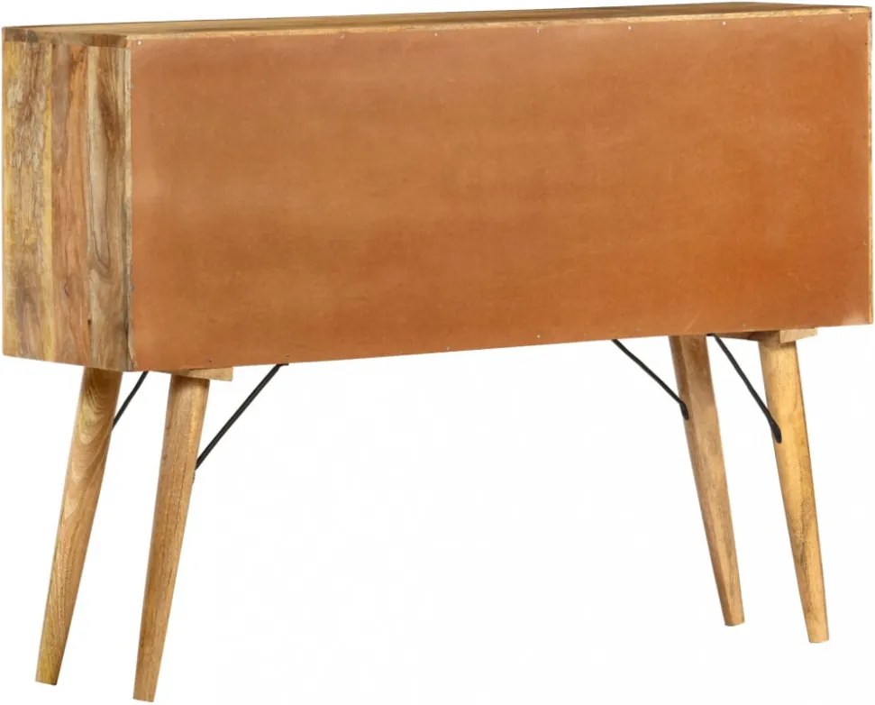 tömör mangófa tálalószekrény 110 x 30 x 82 cm