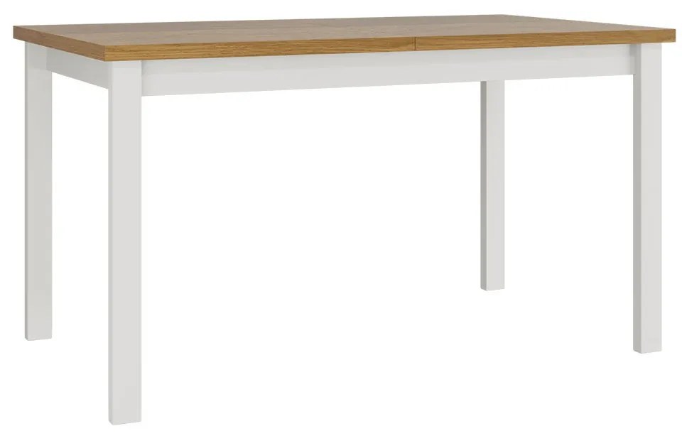 Széthúzható asztal Luca 80 x 140+180 II (gandson tölgy L) (fehér). 1059245