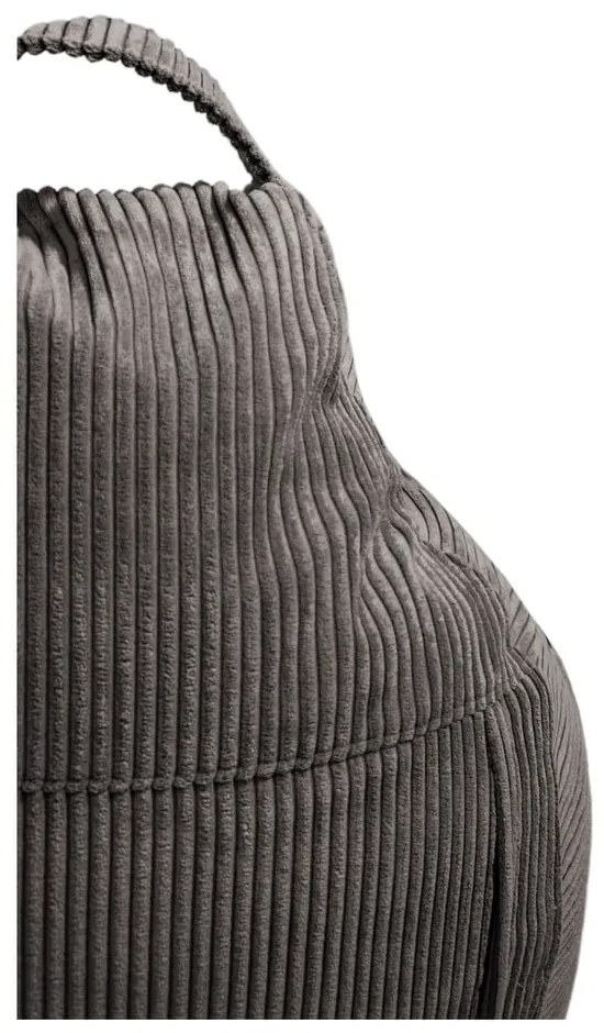 Lila kordbársony gyerek babzsákfotel Game Amuse – SLOWDOWN