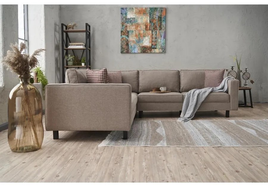 Sarokkanapé Kale Linen - Krém