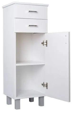 Viva STYLE fürdőszobai ÁLLÓSZEKRÉNY 100 POLCOS -2 fiók - BALOS - 35 x 33 x 100 cm