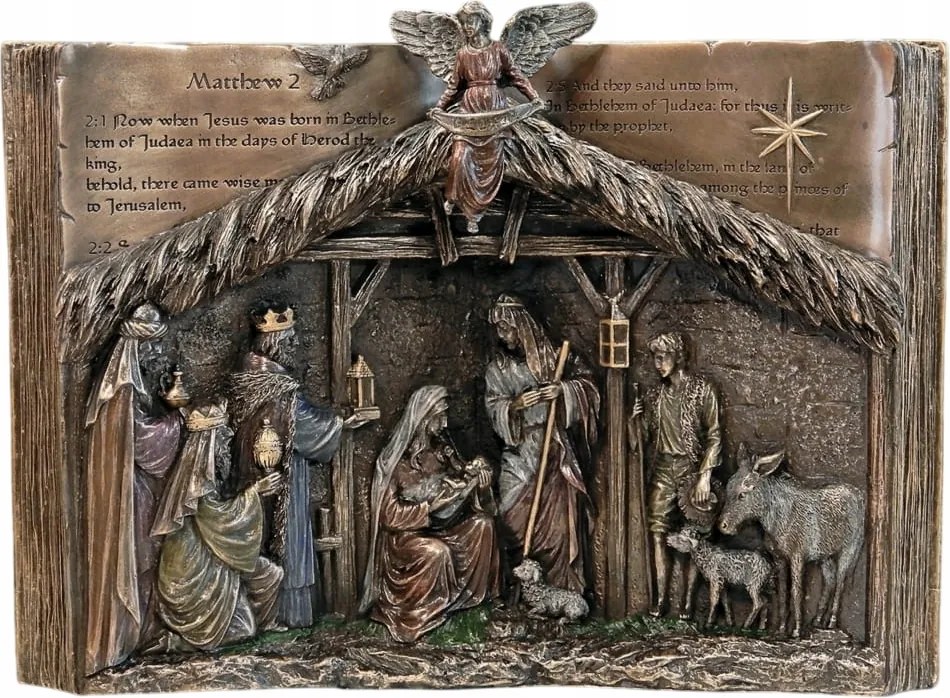 Elegáns Karácsonyi Betlehem A Könyvben – Művészet És Spiritualitás Veronese V