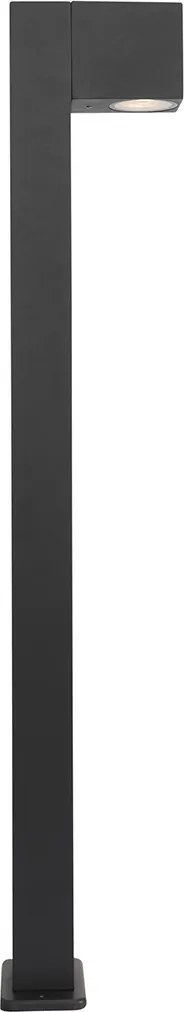 Ipari kültéri állólámpa sötét szürke 80 cm IP44 - Baleno