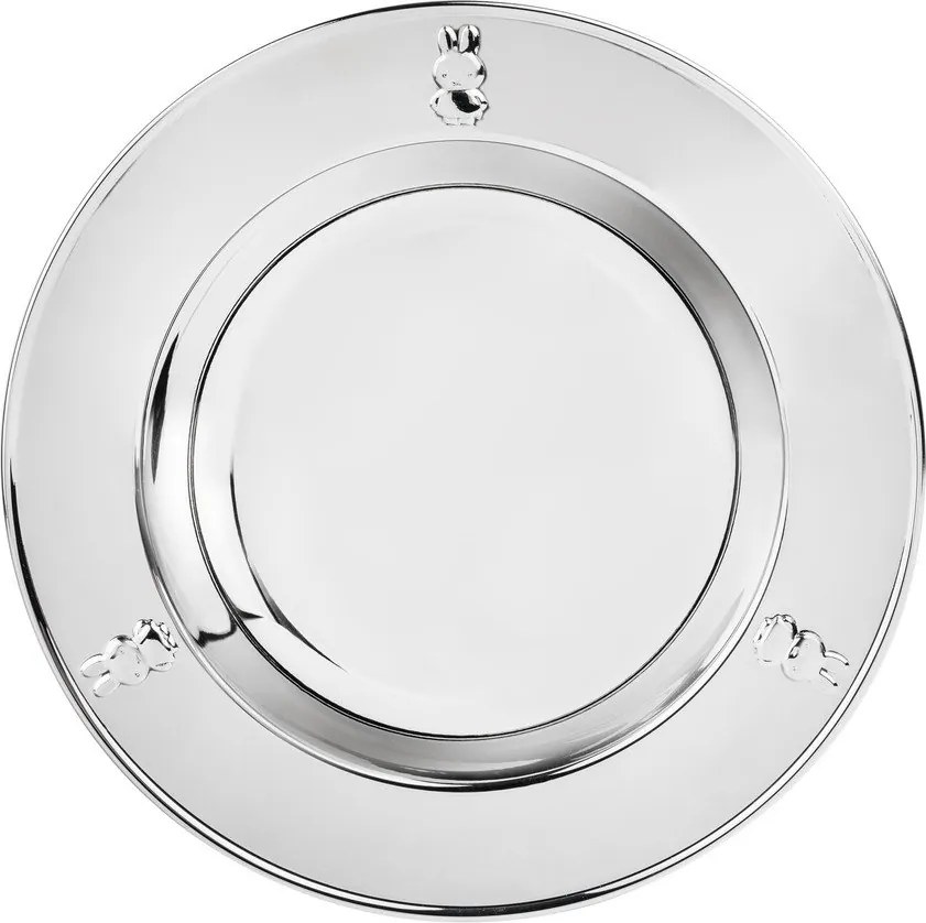 Rozsdamentes acél gyerek étkészlet 2 db-os Miffy – Zilverstad