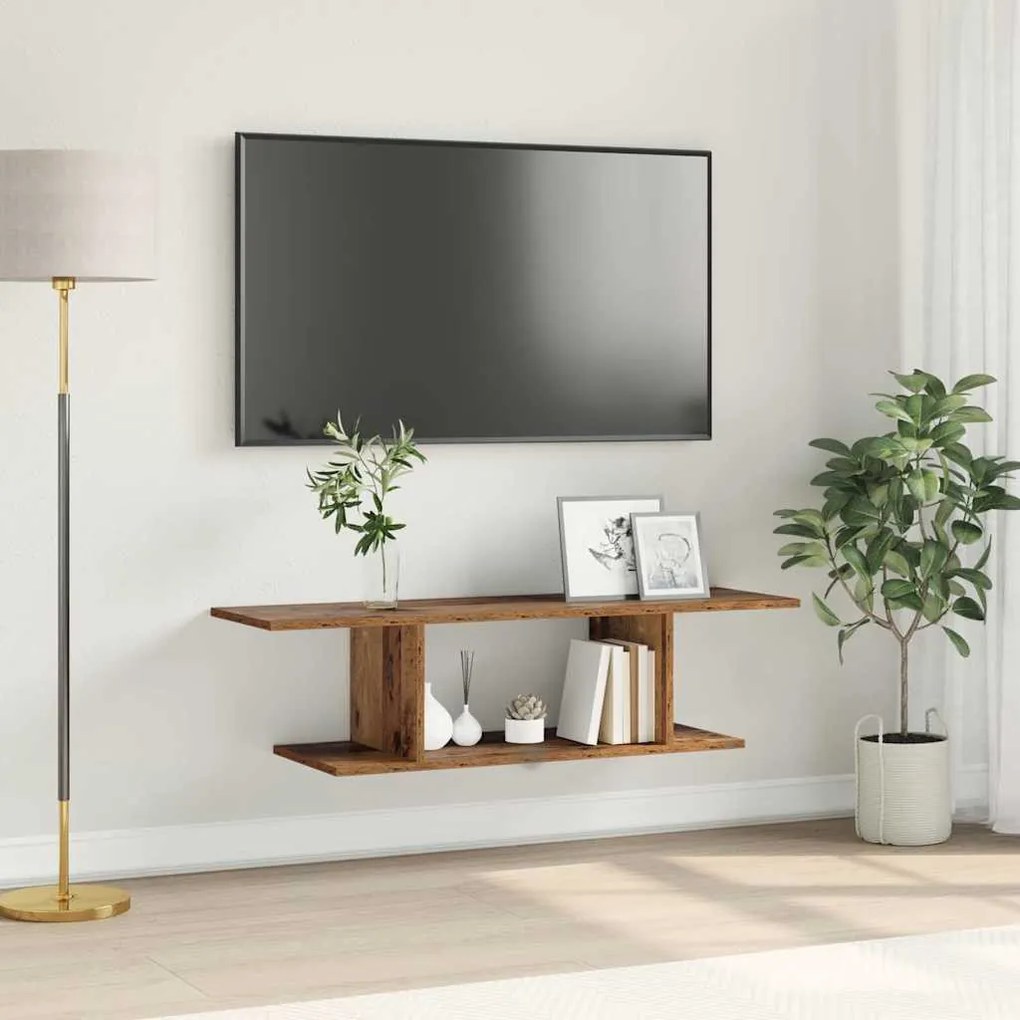 TV szekrény Barna 103 x 30 x 26,5 cm Faanyag