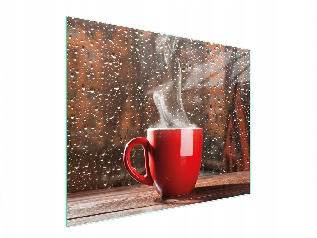 Üveg Vágódeszka 52x40 Kávé Edzett Üveg