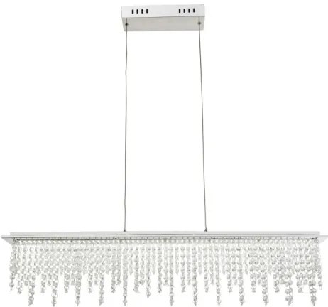 Globo 68405-24H - LED Dimmelhető kristály csillár zsinóron LED/24W/230V + távirányító