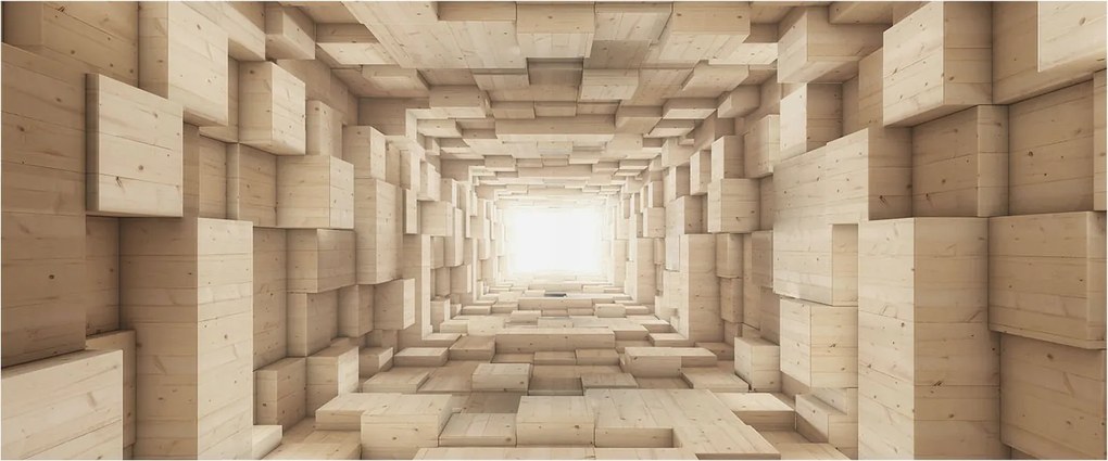 Fotótapéta Flizelin Dekoratív tapéta Fa alagút 250x104 Ragasztó