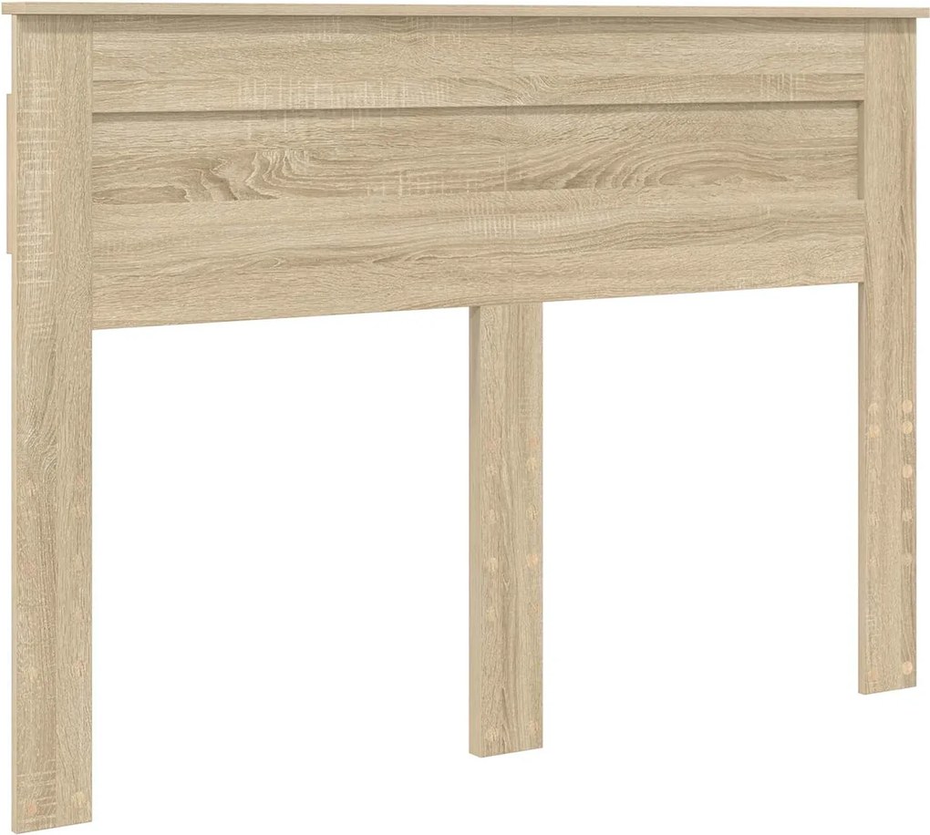 vidaXL Fejtámla Sonoma tölgy 150 cm Faanyag