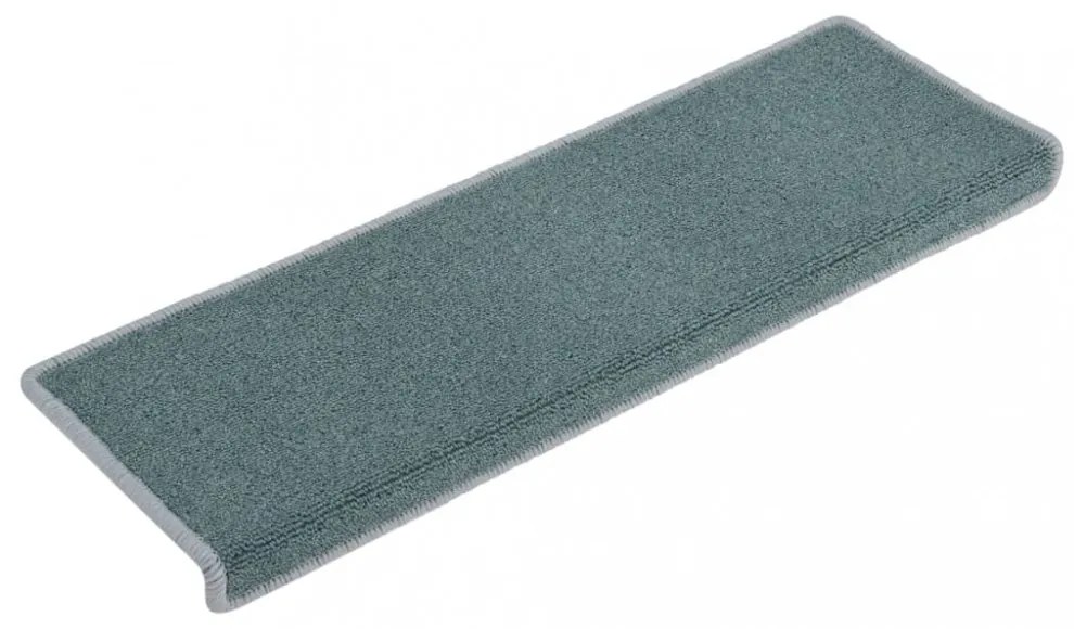 vidaXL 15 db kék lépcsőszőnyeg 65x21x4 cm