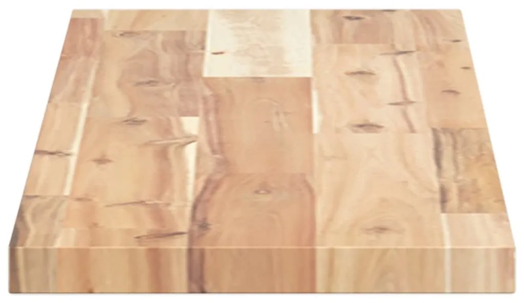 2 db kezeletlen tömör akácfa függőpolc 100 x 20 x 2 cm