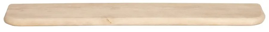 Natúr színű mangófa fali polc 88 cm Tarontu – Light & Living
