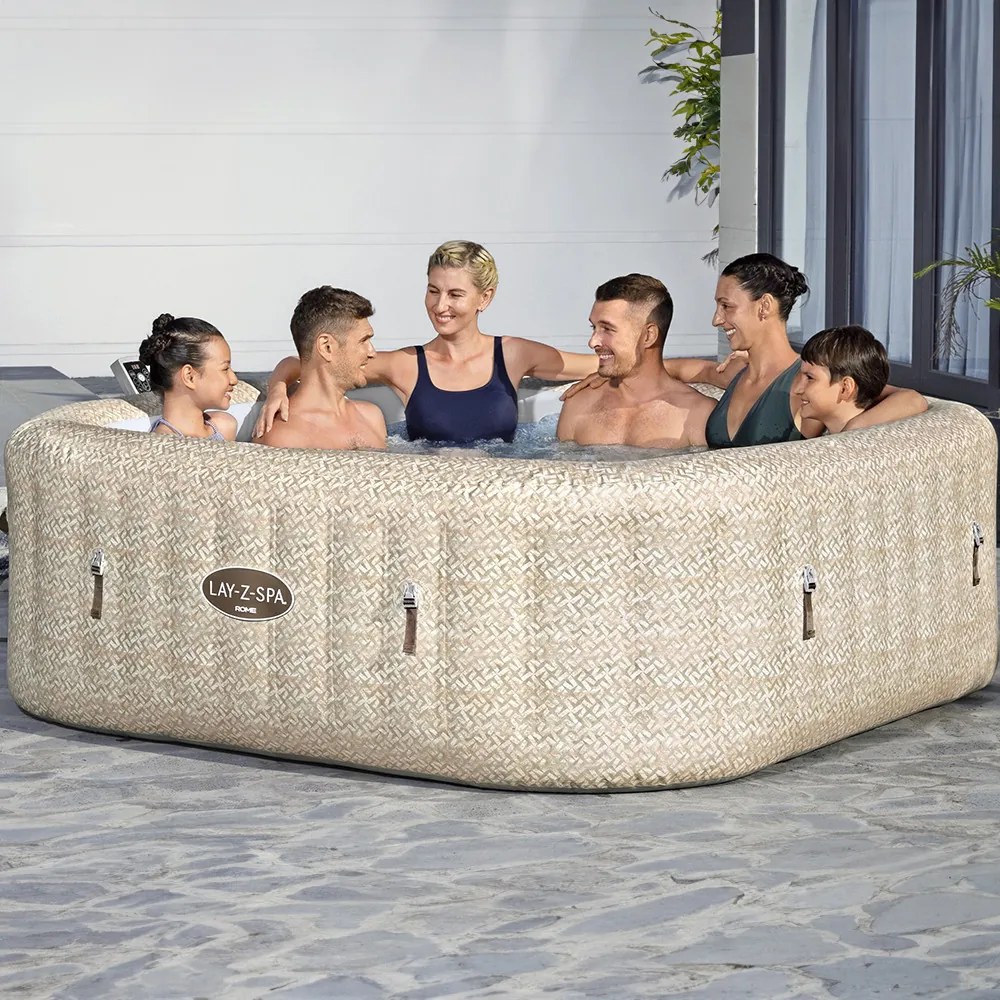 Lay-Z-Spa Róma Airjet EnergySense jakuzzi 201 x 201 x 71 cm