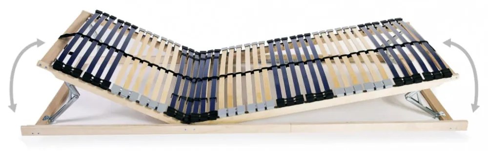 2 db 7 zónás 42 léces ágyrács 90 x 200 cm