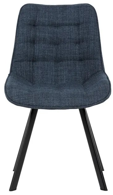 Étkezőszék kék szövettel. HC-465 BLUE2