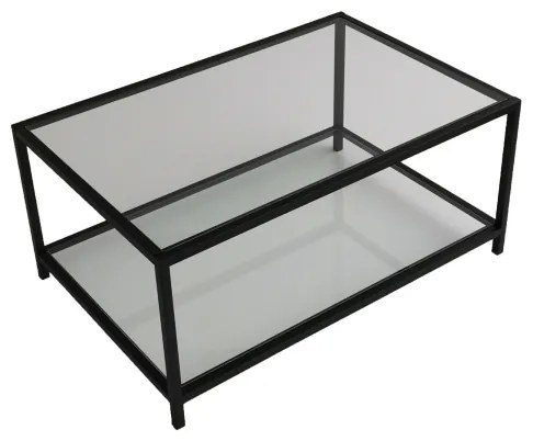 Kávésasztal ASTRO 40x90 cm fekete