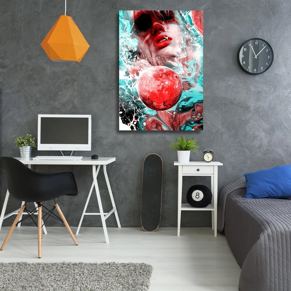Gario Vászonkép Egy no és egy bolygó szája - Barrett Biggers Méret: 70 x 100 cm