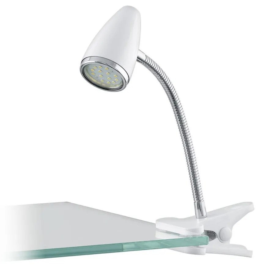 Eglo 94329 - LED Csíptetős lámpa RICCIO 1xGU10-LED/3W/230V