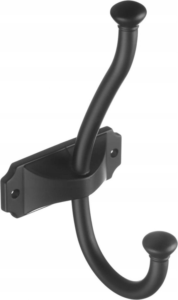 Craft Gtv akasztó, dupla, ZnAl, matt fekete