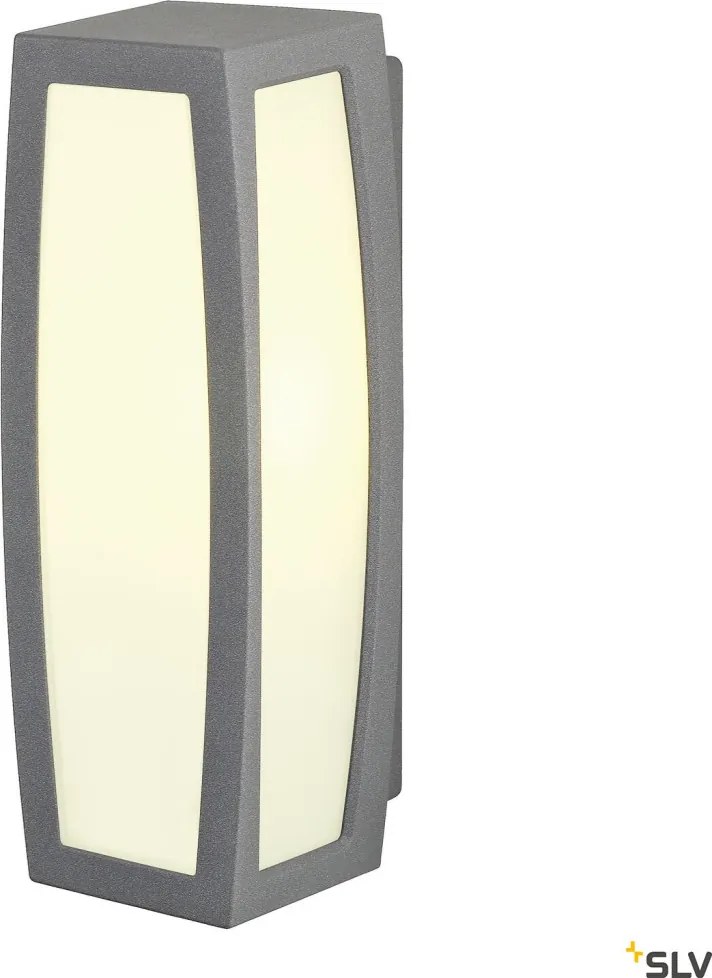 SLV 230085 MERIDIAN BOX Modern Kültéri Fali Lámpa Antracit E27 IP54