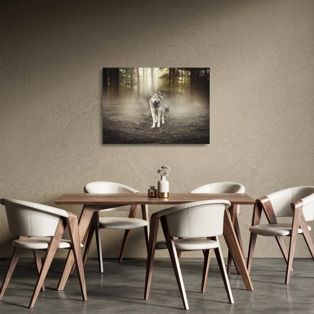 Kép - erdő őr (üvegen) (70x50 cm)