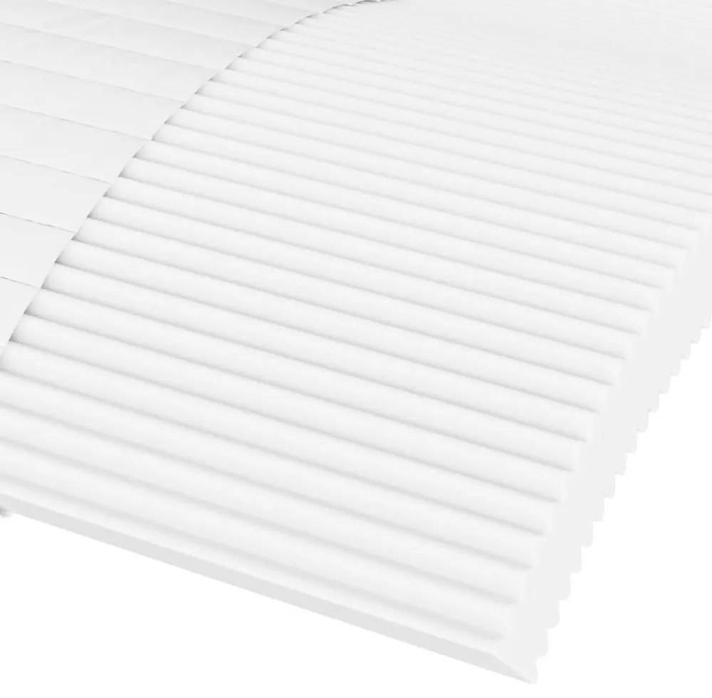 fehér H2/H3 keménységű habmatrac 200 x 200 cm