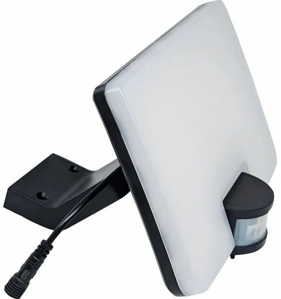 LED napelemes fali lámpa szenzorral LED/12W/3,7V 4000 mAh IP54