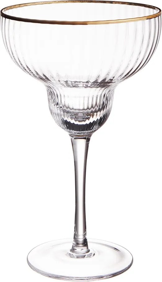 GOLDEN TWENTIES Cosmopolitan pohár arany szegéllyel 350ml