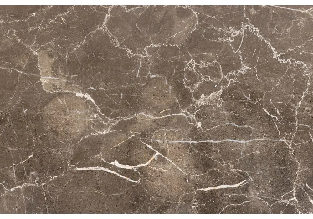 Kerek tárolóasztal márvány asztallappal ø 52 cm Avila – Actona