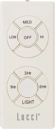 Lucci Air 210334 - AIRFUSION mennyezeti ventilátor 1xE27/60W fa/krom + DO
