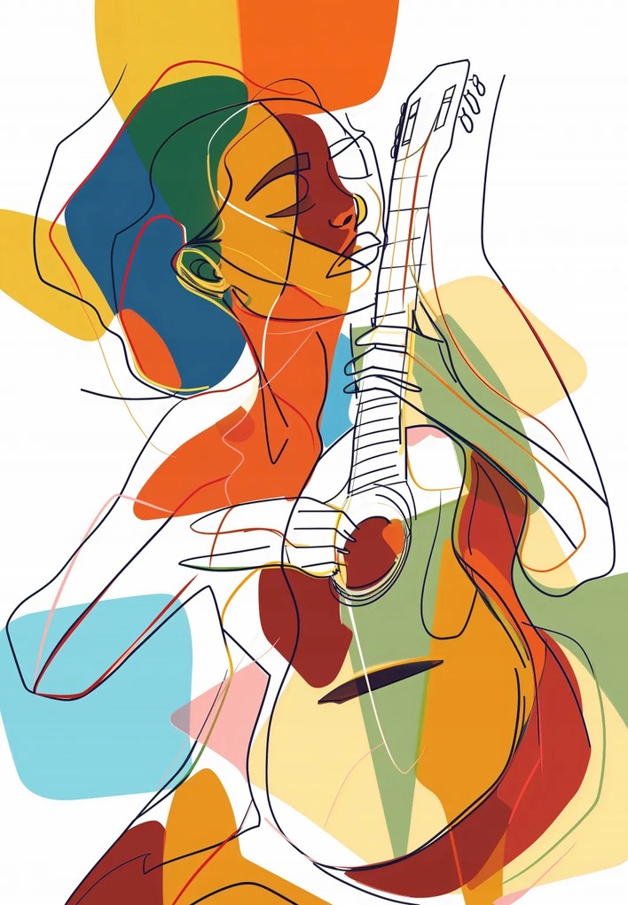 Poszter 68x98cm Belső múzsa