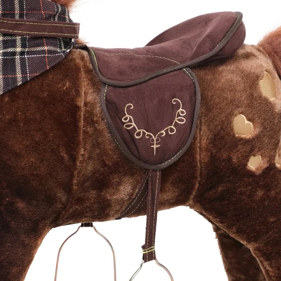 Barna hintaló hanghatással Spielwerk