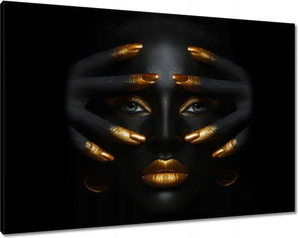 Vászonkép 100x70 Arany tekintet