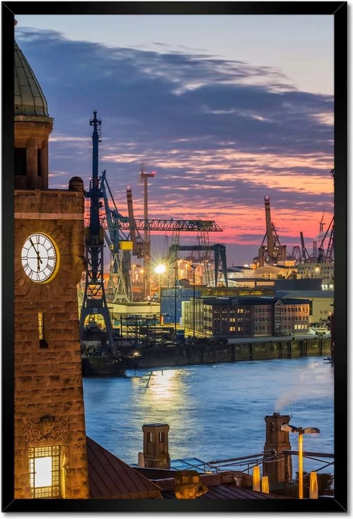 Poszterek keretben 40x60 Kilátás Tájkép