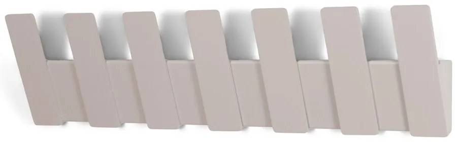 Szürkésbarna fém fali fogas 64 cm Angle – Spinder Design