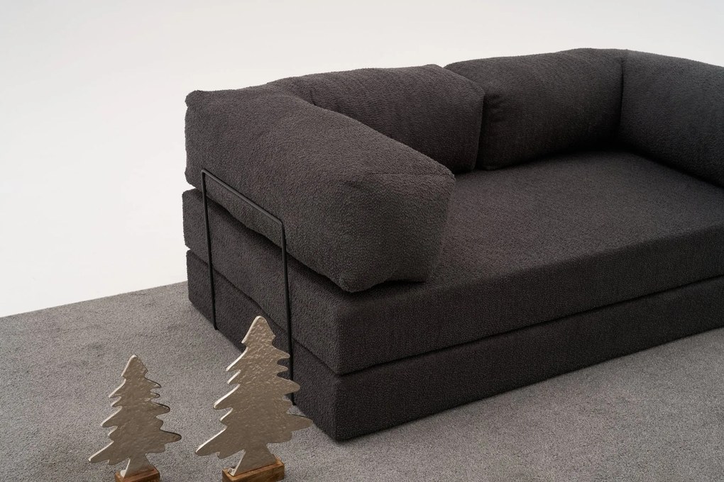 3 személyes kanapé Comfort - Antracit v2