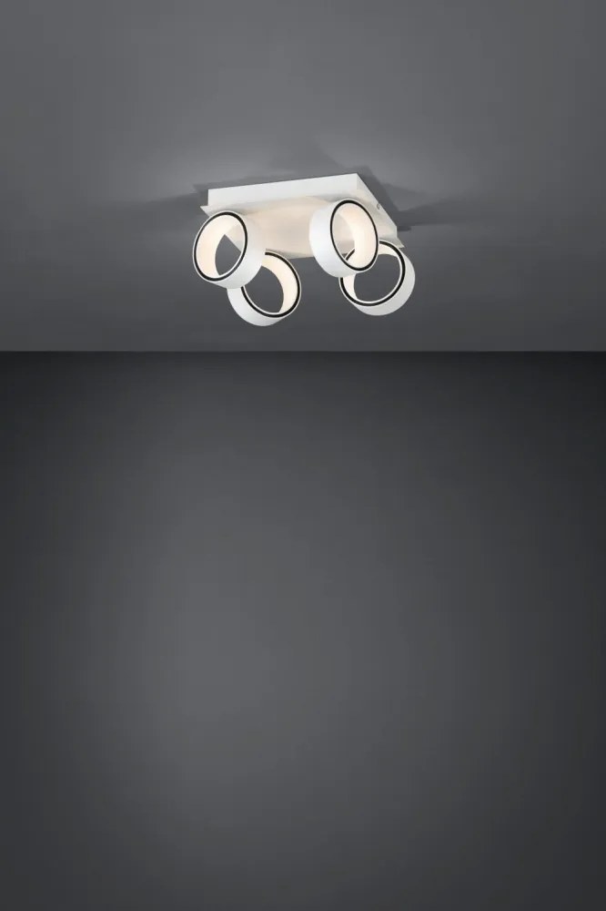 Eglo Albariza 39587 mennyezeti spotlámpa, 4x5W LED, 3000K, 4x650 lm