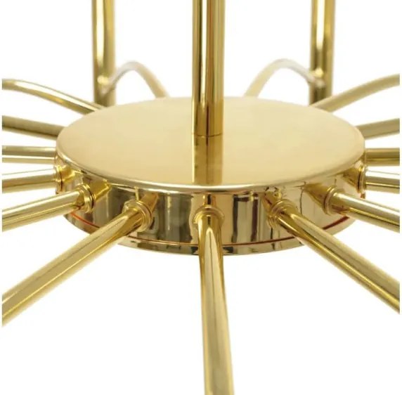MORETTI MO8794 SPIKES Arany SZínű Mennyezeti Lámpa 15xG9 25W IP20