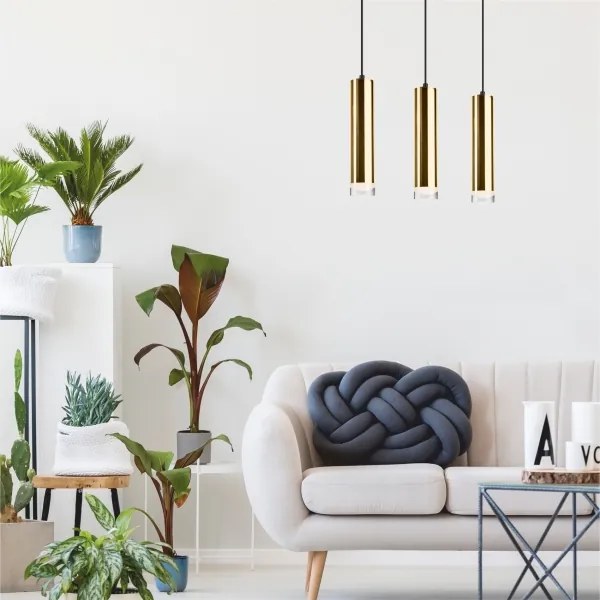 Csillár zsinóron DIEGO 3xE27/60W/230V