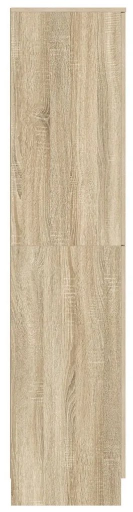 Magas Szekrény sonoma tölgy 35 x 39 x 168 cm Faanyag